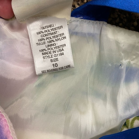 Lemon Figg Floral Sleeveless Girls Dress Size 10 - Picture 7 of 8